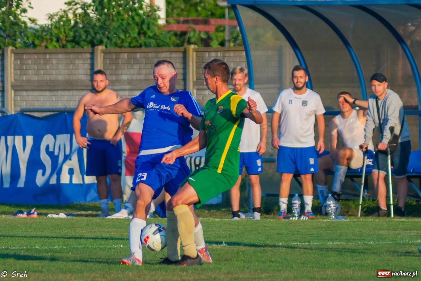Zdjęcie w galerii na portalu naszraciborz.pl: B klasa. Pierwsze punkty beniaminka z Kuźni Raciborskiej [FOTO] wiadomości z regionu