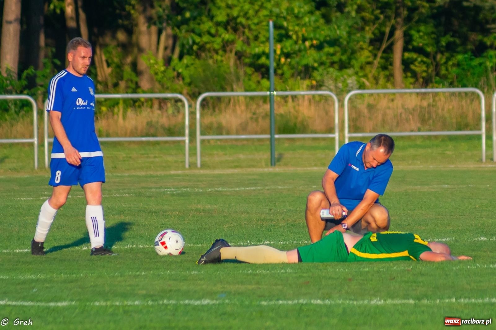 Zdjęcie w galerii na portalu naszraciborz.pl: B klasa. Pierwsze punkty beniaminka z Kuźni Raciborskiej [FOTO] wiadomości z regionu