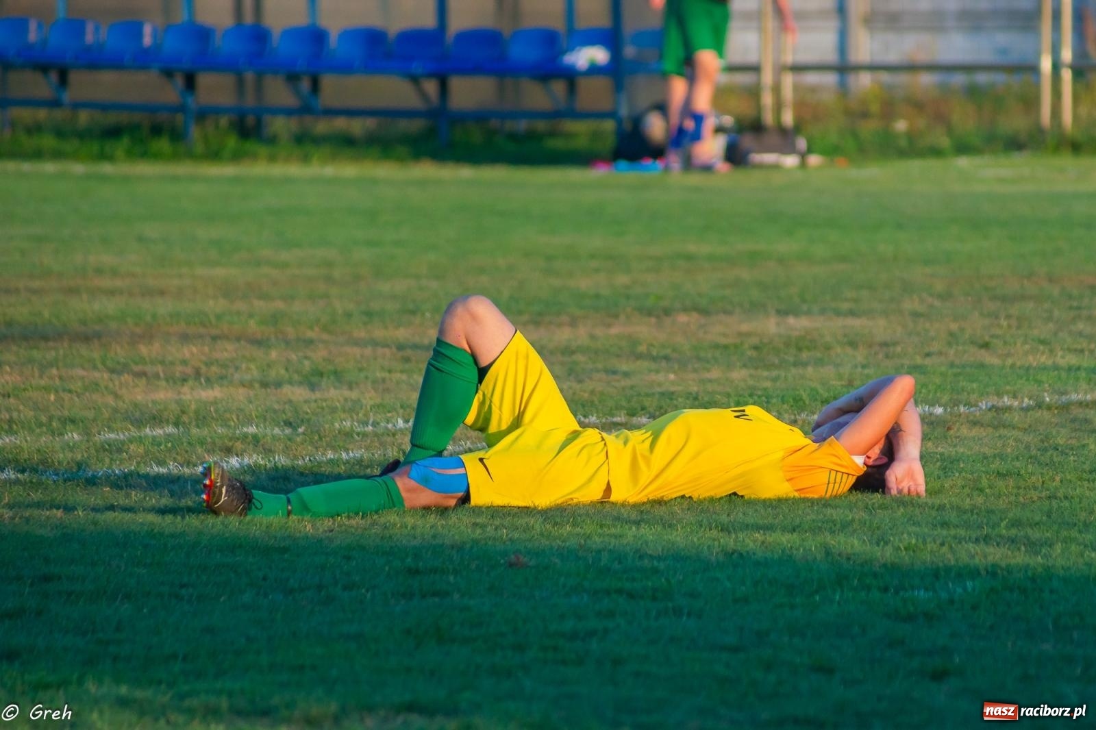 Zdjęcie w galerii na portalu naszraciborz.pl: B klasa. Pierwsze punkty beniaminka z Kuźni Raciborskiej [FOTO] wiadomości z regionu