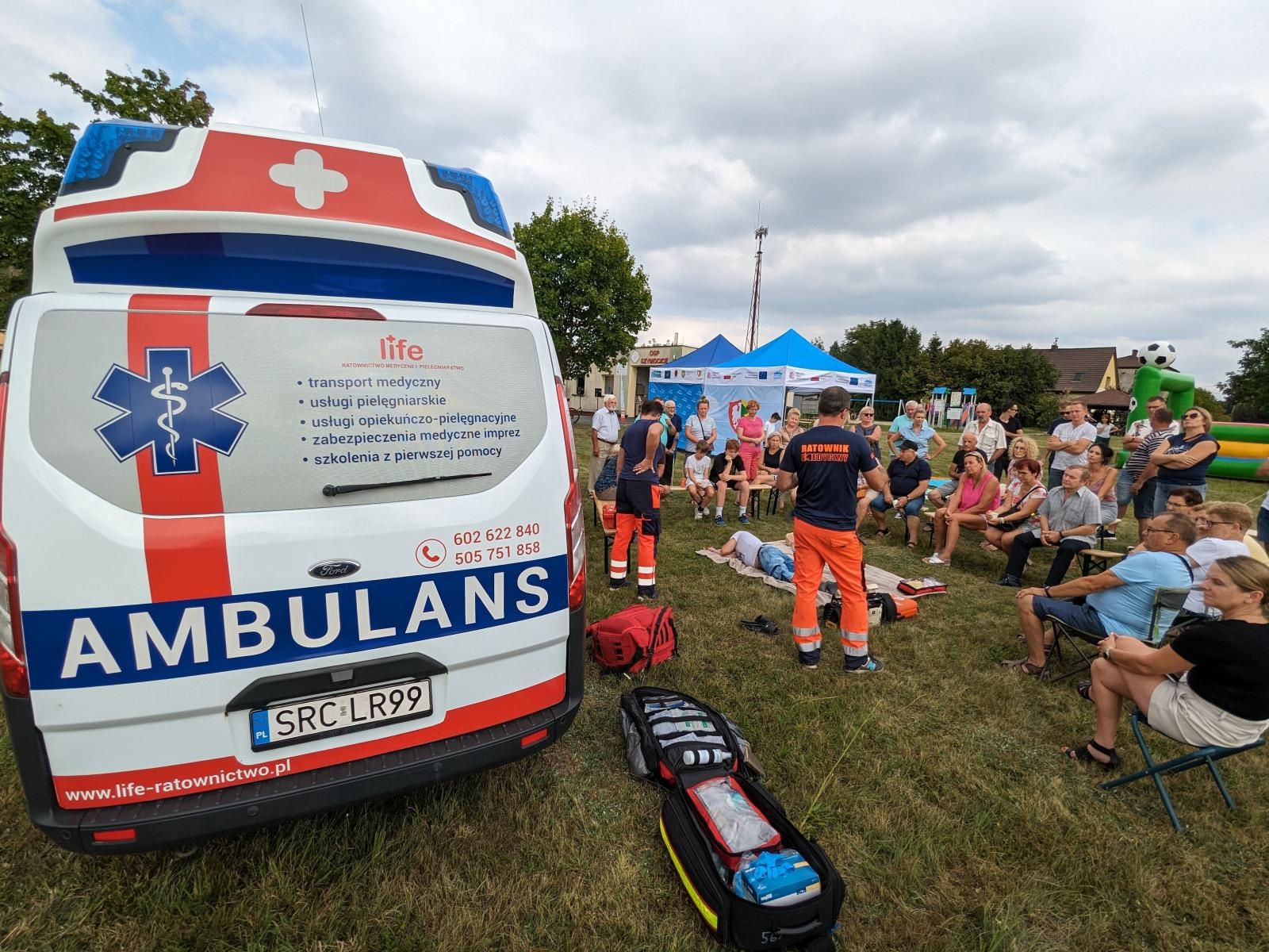 Zdjęcie w galerii na portalu naszraciborz.pl: Działaj lokalnie. W Szymocicach o bezpieczeństwie wiadomości z regionu