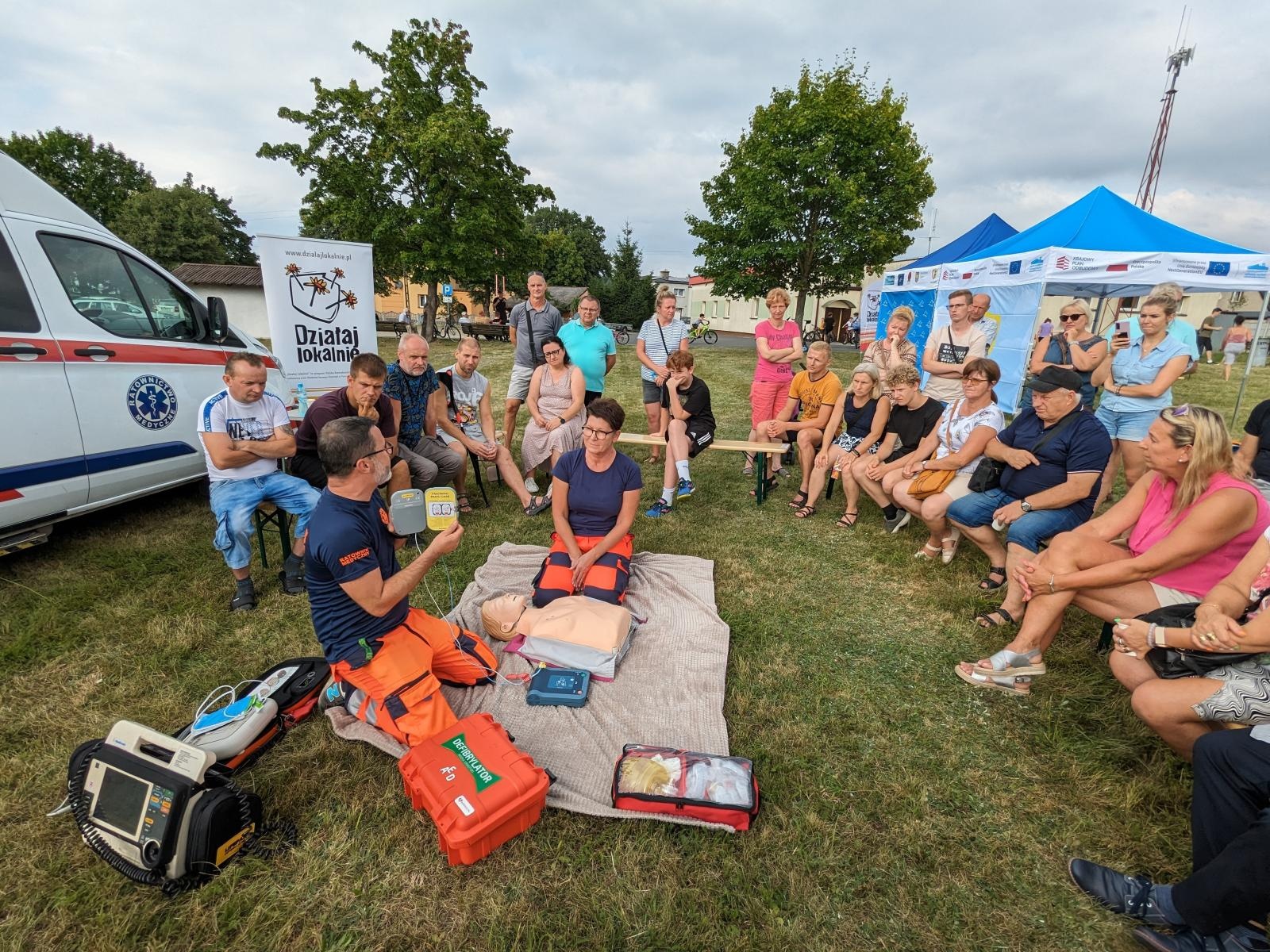 Zdjęcie w galerii na portalu naszraciborz.pl: Działaj lokalnie. W Szymocicach o bezpieczeństwie wiadomości z regionu