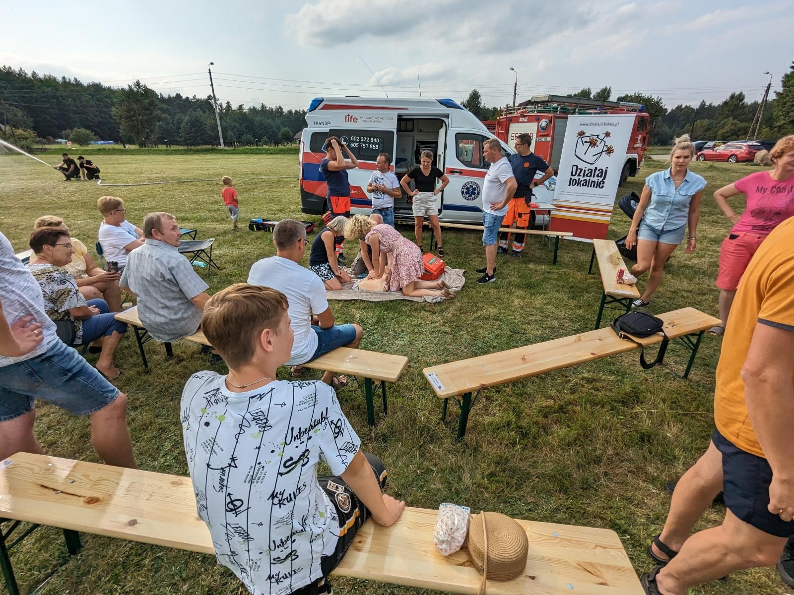 Zdjęcie w galerii na portalu naszraciborz.pl: Działaj lokalnie. W Szymocicach o bezpieczeństwie wiadomości z regionu