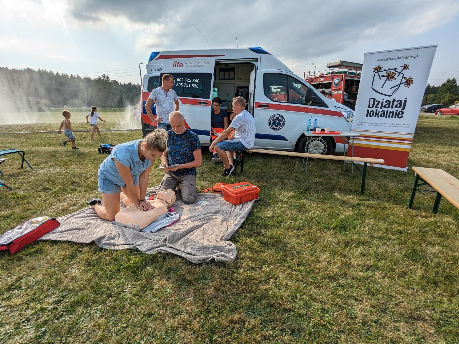 Zdjęcie w galerii na portalu naszraciborz.pl: Działaj lokalnie. W Szymocicach o bezpieczeństwie wiadomości z regionu