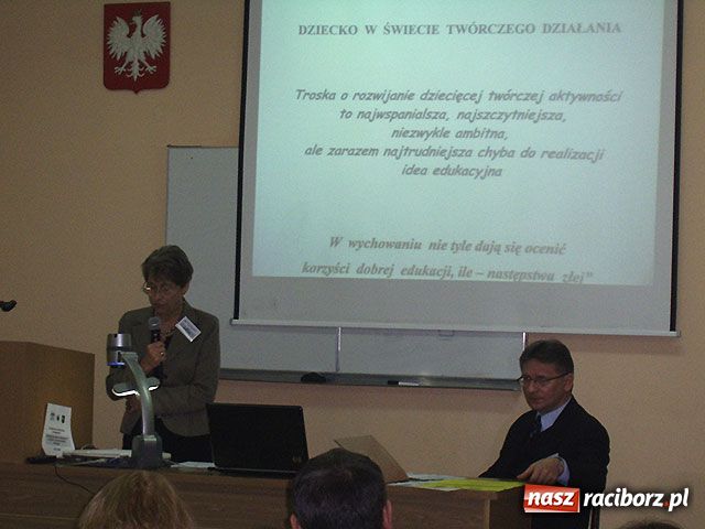 Zdjęcie w galerii na portalu naszraciborz.pl: O edukacji w szkole wyższej wiadomości z regionu