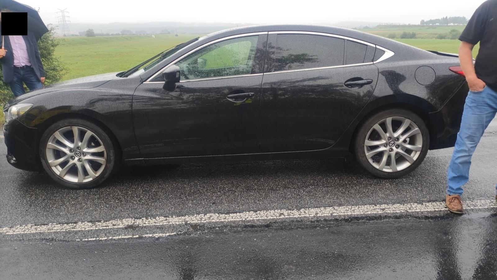 Zdjęcie w galerii na portalu naszraciborz.pl: Zderzenie czterech pojazdów przy moście na Uldze [FOTO] wiadomości z regionu