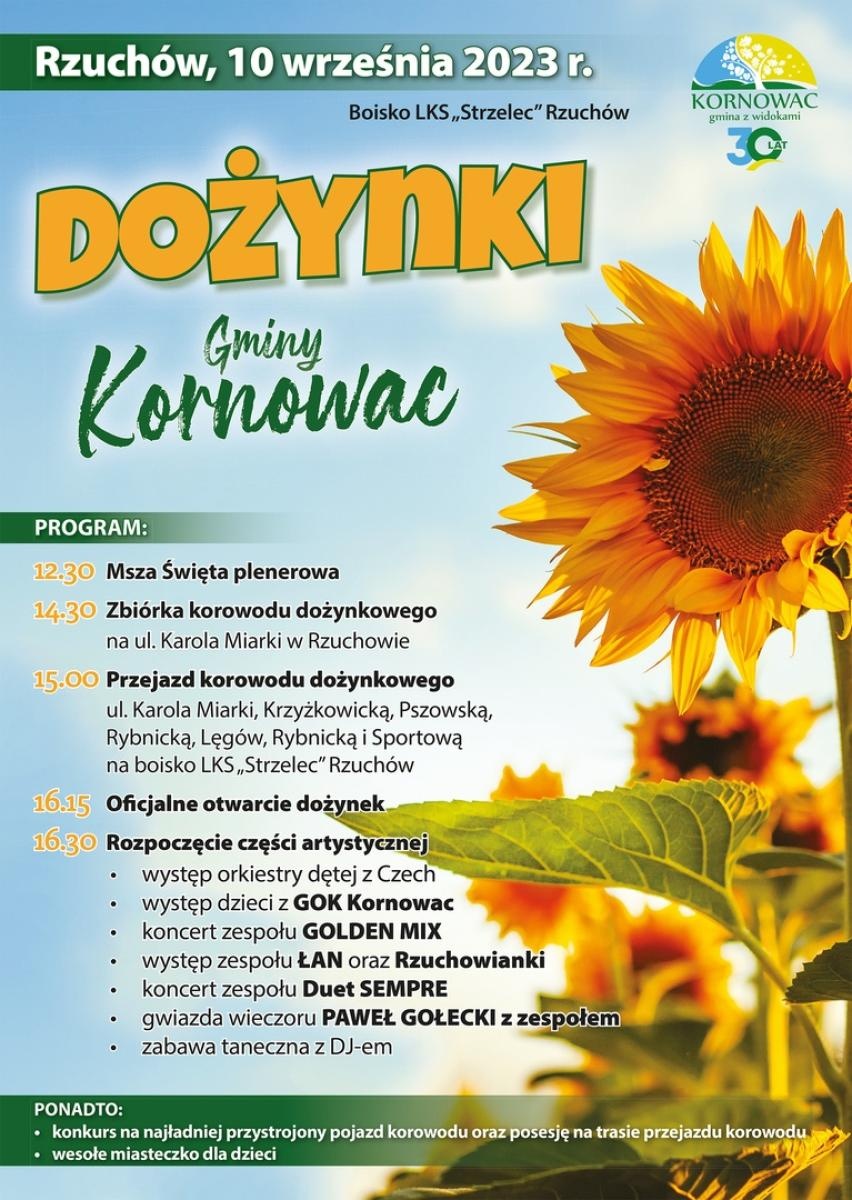 Zdjęcie w galerii na portalu naszraciborz.pl: Na dożynkach w gm. Kornowac będzie można oddać krew wiadomości z regionu