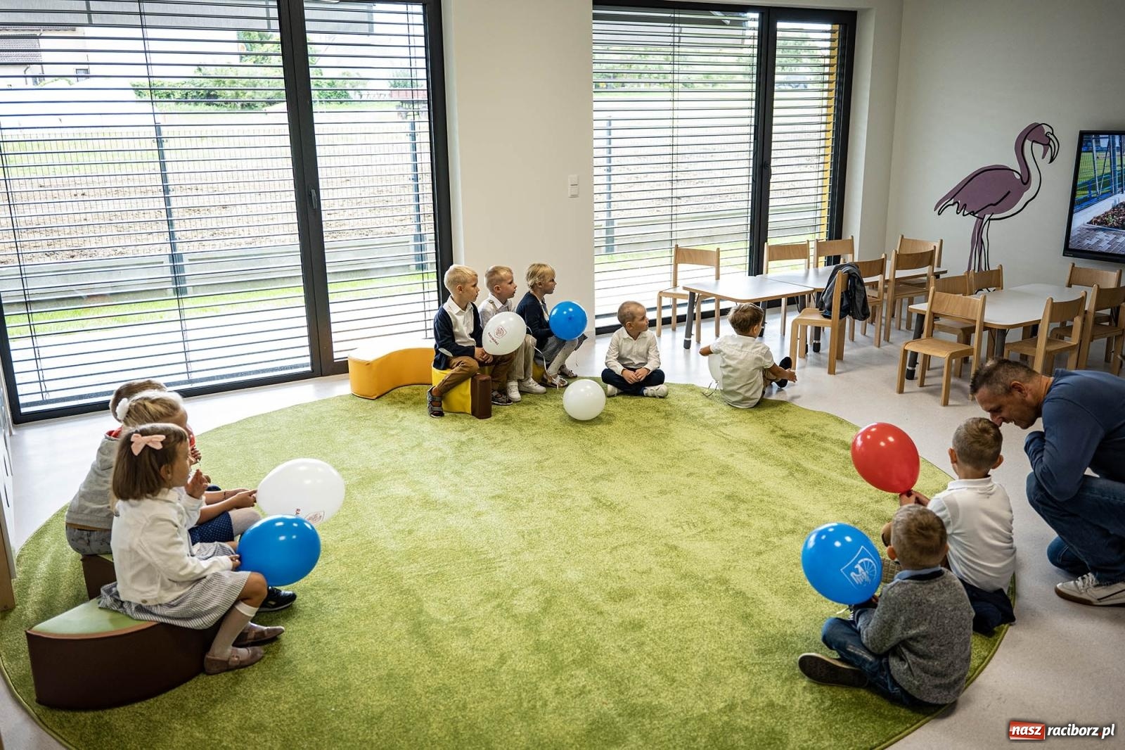 Zdjęcie w galerii na portalu naszraciborz.pl: Markowice mają najnowocześniejsze przedszkole w Raciborzu [FOTO i WIDEO] wiadomości z regionu