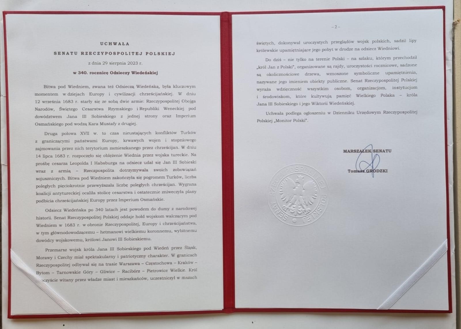 Zdjęcie w galerii na portalu naszraciborz.pl: Wkrótce 340. rocznicę Odsieczy Wiedeńskiej. Wojska Sobieskiego podążały przez Śląsk wiadomości z regionu