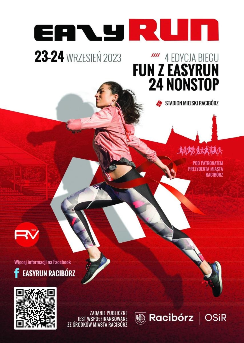 Zdjęcie w galerii na portalu naszraciborz.pl: FUN z EasyRun 24 H NONSTOP wiadomości z regionu