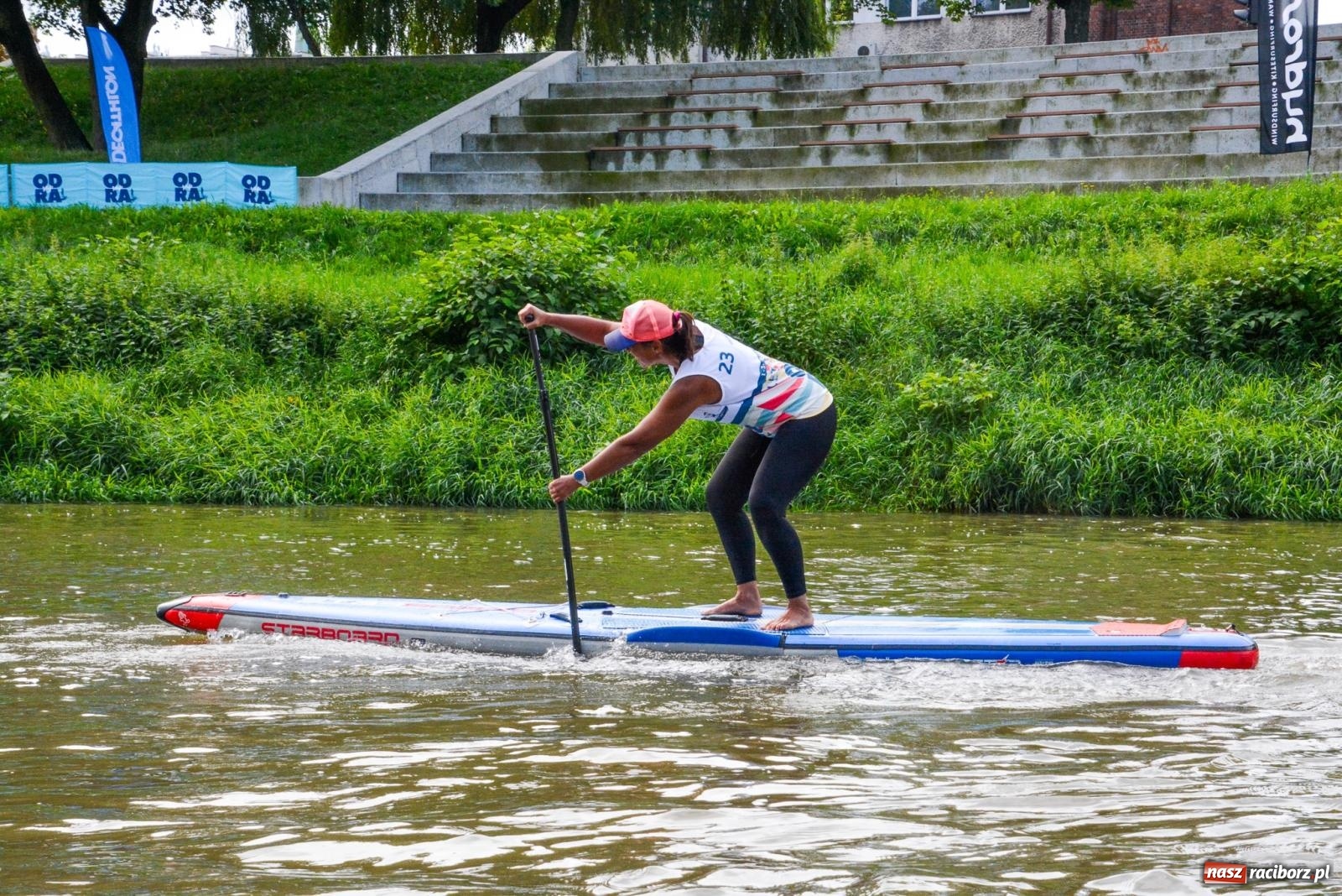 Zdjęcie w galerii na portalu naszraciborz.pl: Odra SUP CUP 2023. Wodniacka rywalizacja w Raciborzu wiadomości z regionu