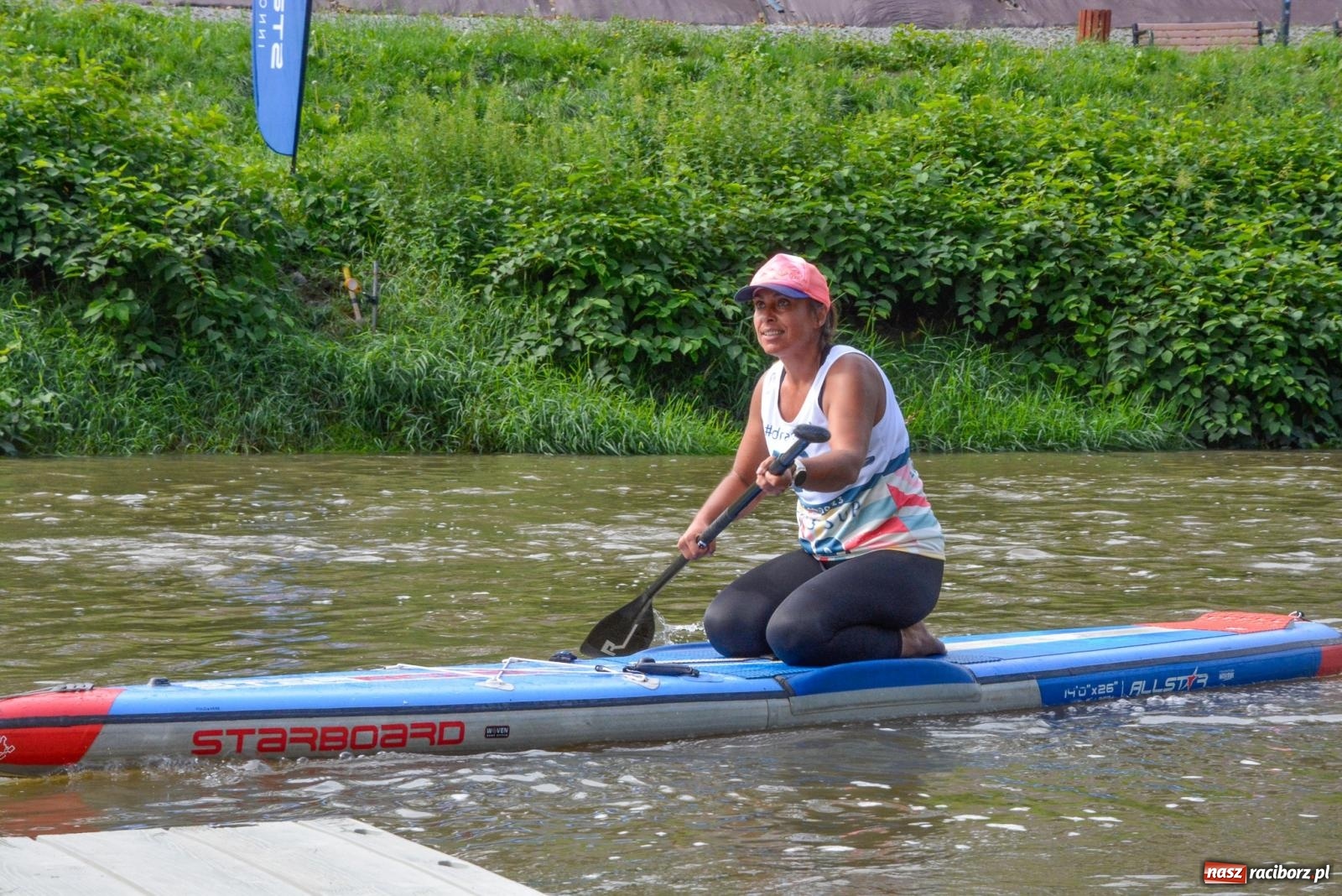 Zdjęcie w galerii na portalu naszraciborz.pl: Odra SUP CUP 2023. Wodniacka rywalizacja w Raciborzu wiadomości z regionu