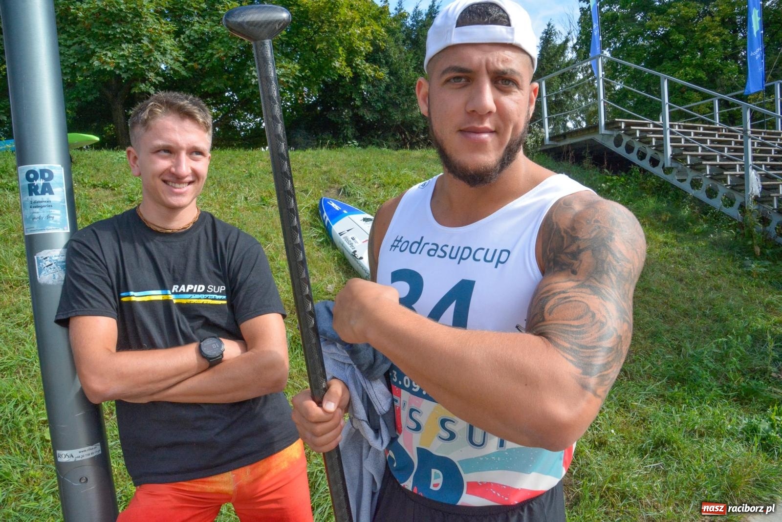 Zdjęcie w galerii na portalu naszraciborz.pl: Odra SUP CUP 2023. Wodniacka rywalizacja w Raciborzu wiadomości z regionu