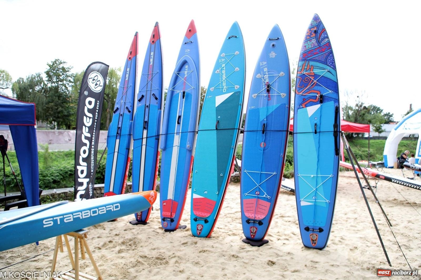 Zdjęcie w galerii na portalu naszraciborz.pl: Odra SUP CUP 2023. Wyścigi DRAGON RACE pod zamkiem wiadomości z regionu