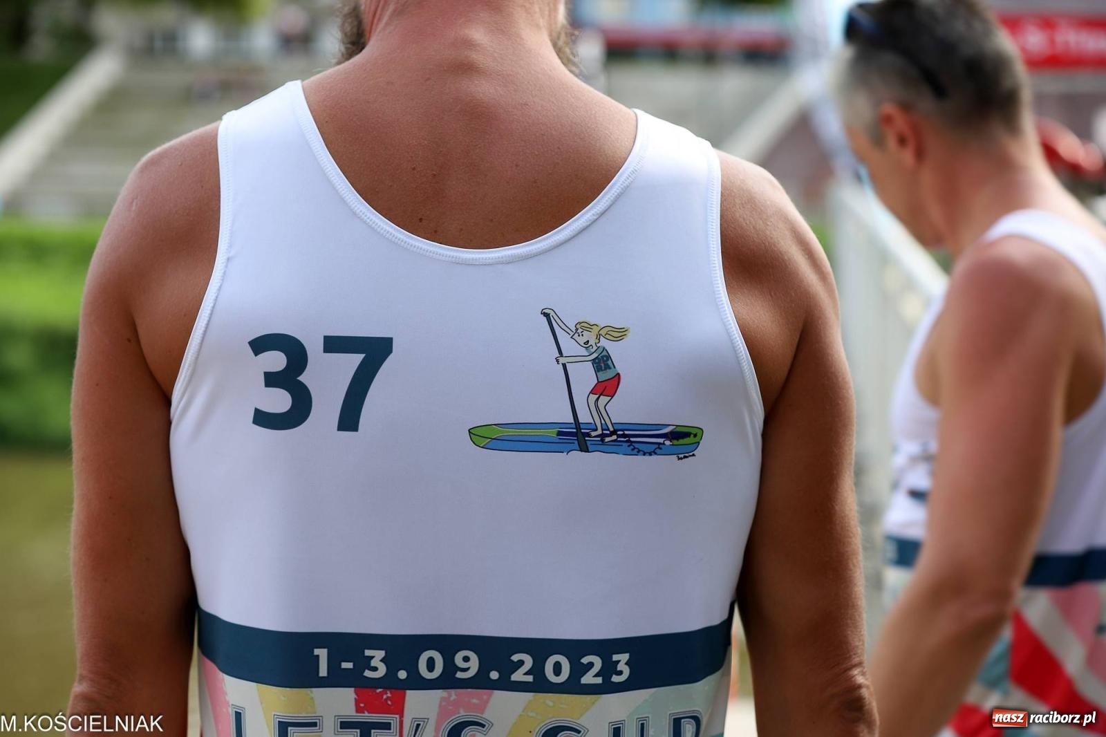 Zdjęcie w galerii na portalu naszraciborz.pl: Odra SUP CUP 2023. Wyścigi DRAGON RACE pod zamkiem wiadomości z regionu