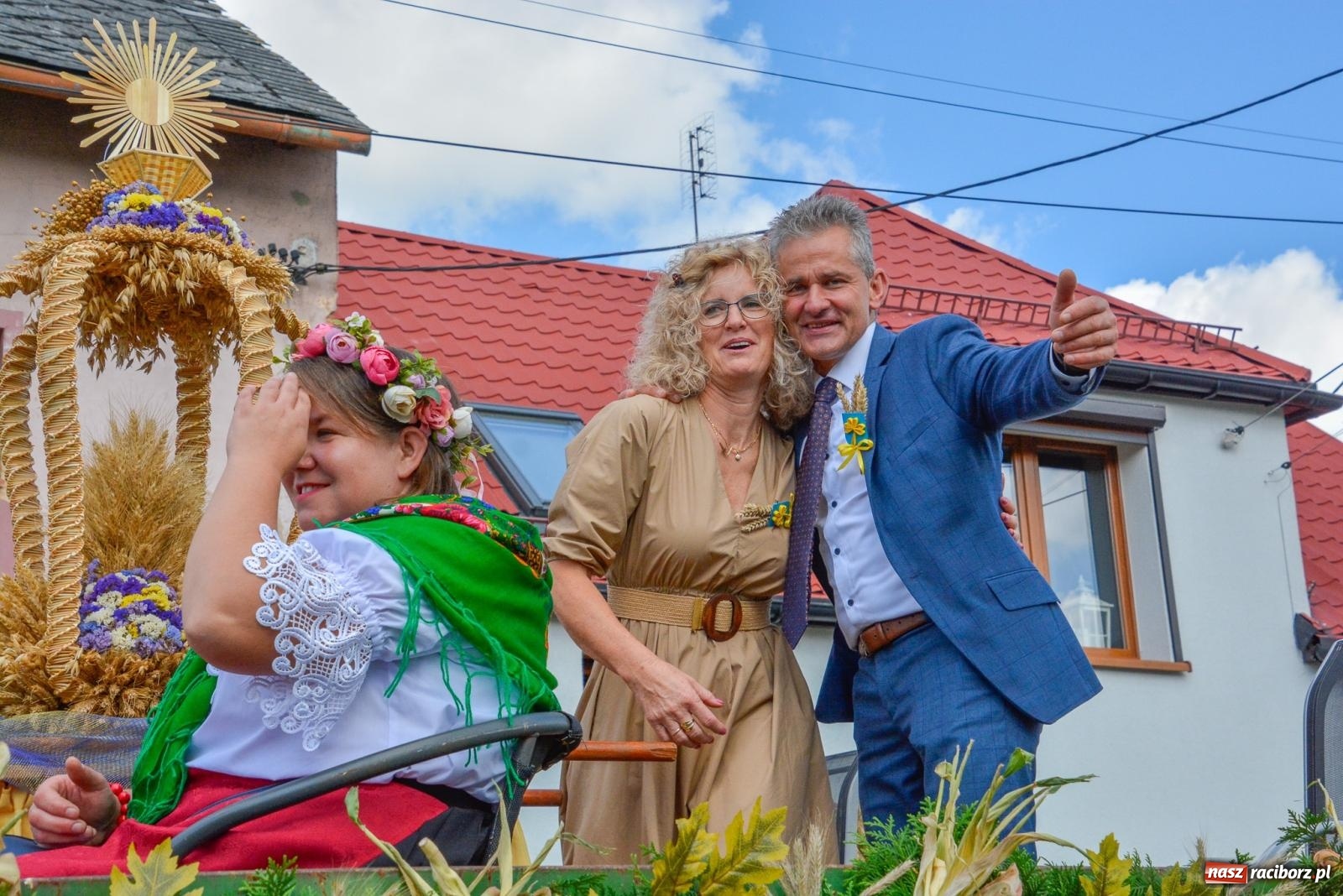 Zdjęcie w galerii na portalu naszraciborz.pl: Z Cyprzanowa do Pietrowic Wielkich. Dożynki gminne 2023 [FOTO i WIDEO] wiadomości z regionu