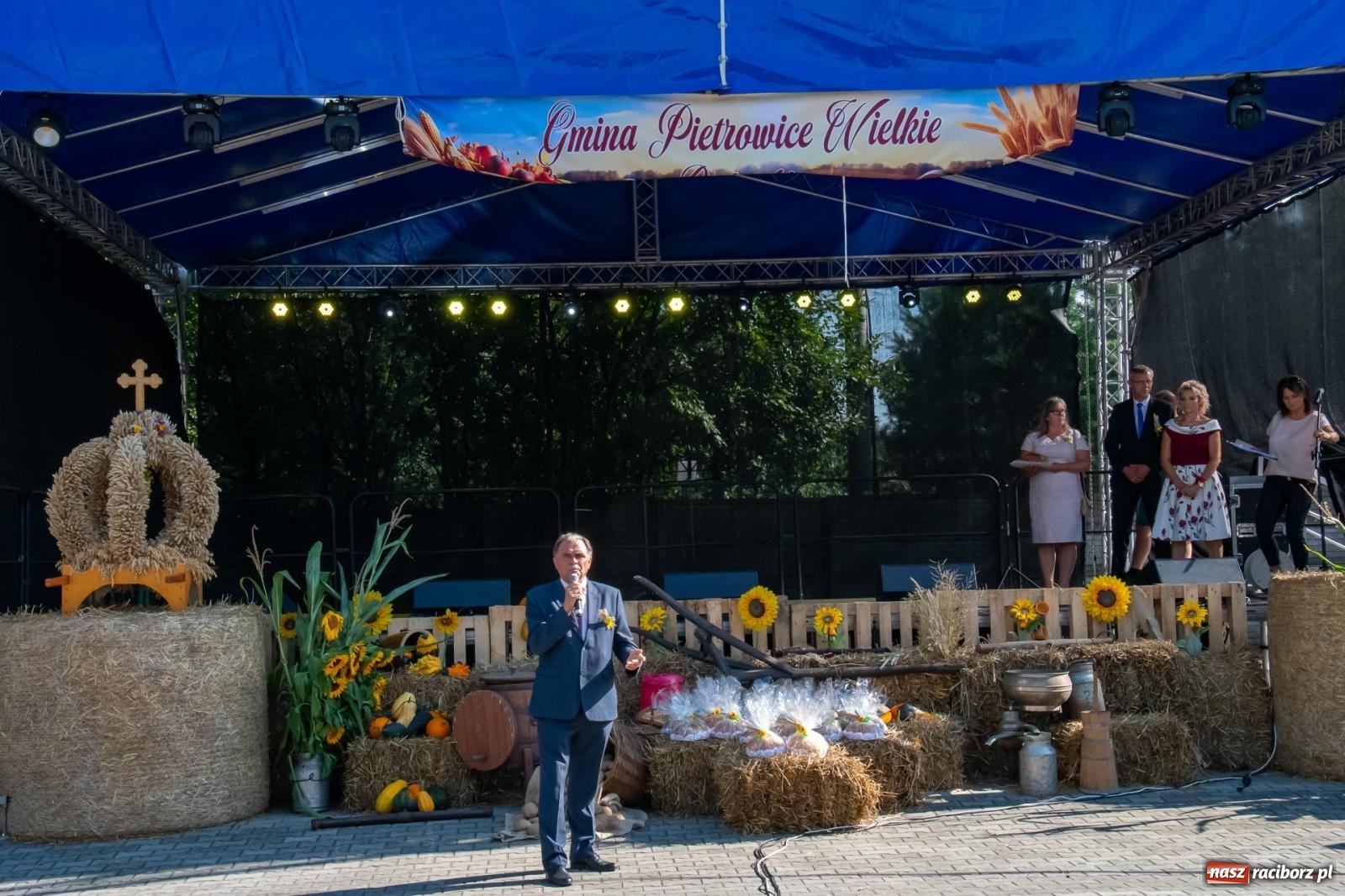 Zdjęcie w galerii na portalu naszraciborz.pl: Z Cyprzanowa do Pietrowic Wielkich. Dożynki gminne 2023 [FOTO i WIDEO] wiadomości z regionu