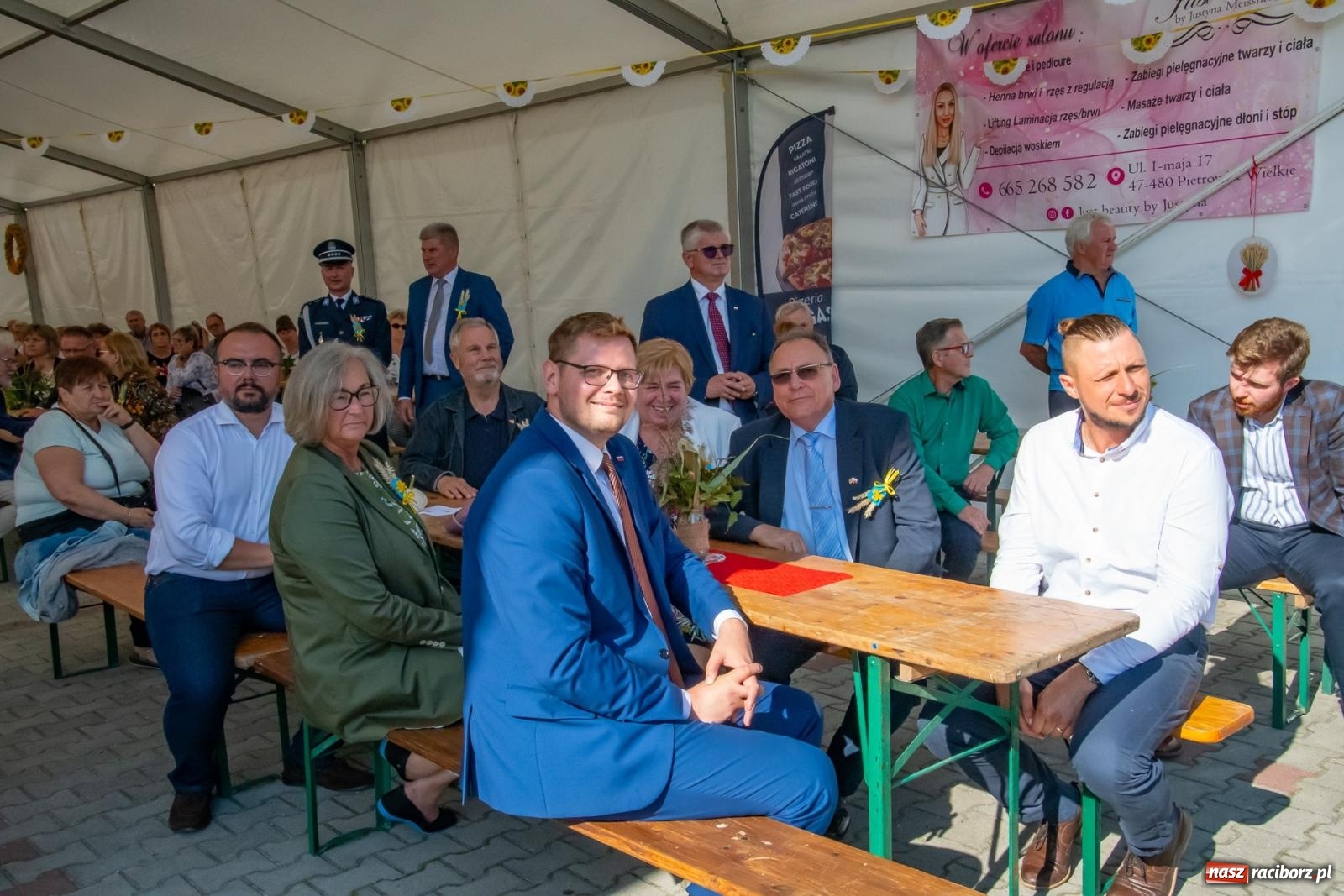 Zdjęcie w galerii na portalu naszraciborz.pl: Z Cyprzanowa do Pietrowic Wielkich. Dożynki gminne 2023 [FOTO i WIDEO] wiadomości z regionu