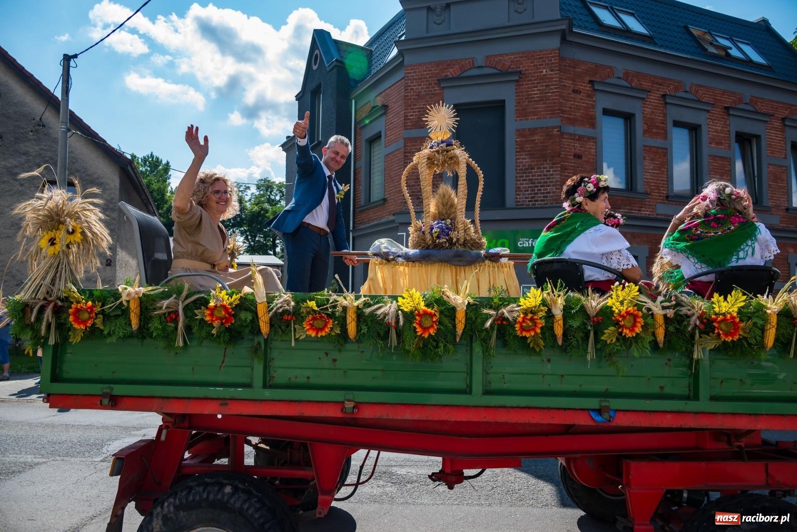 Zdjęcie w galerii na portalu naszraciborz.pl: Z Cyprzanowa do Pietrowic Wielkich. Dożynki gminne 2023 [FOTO i WIDEO] wiadomości z regionu