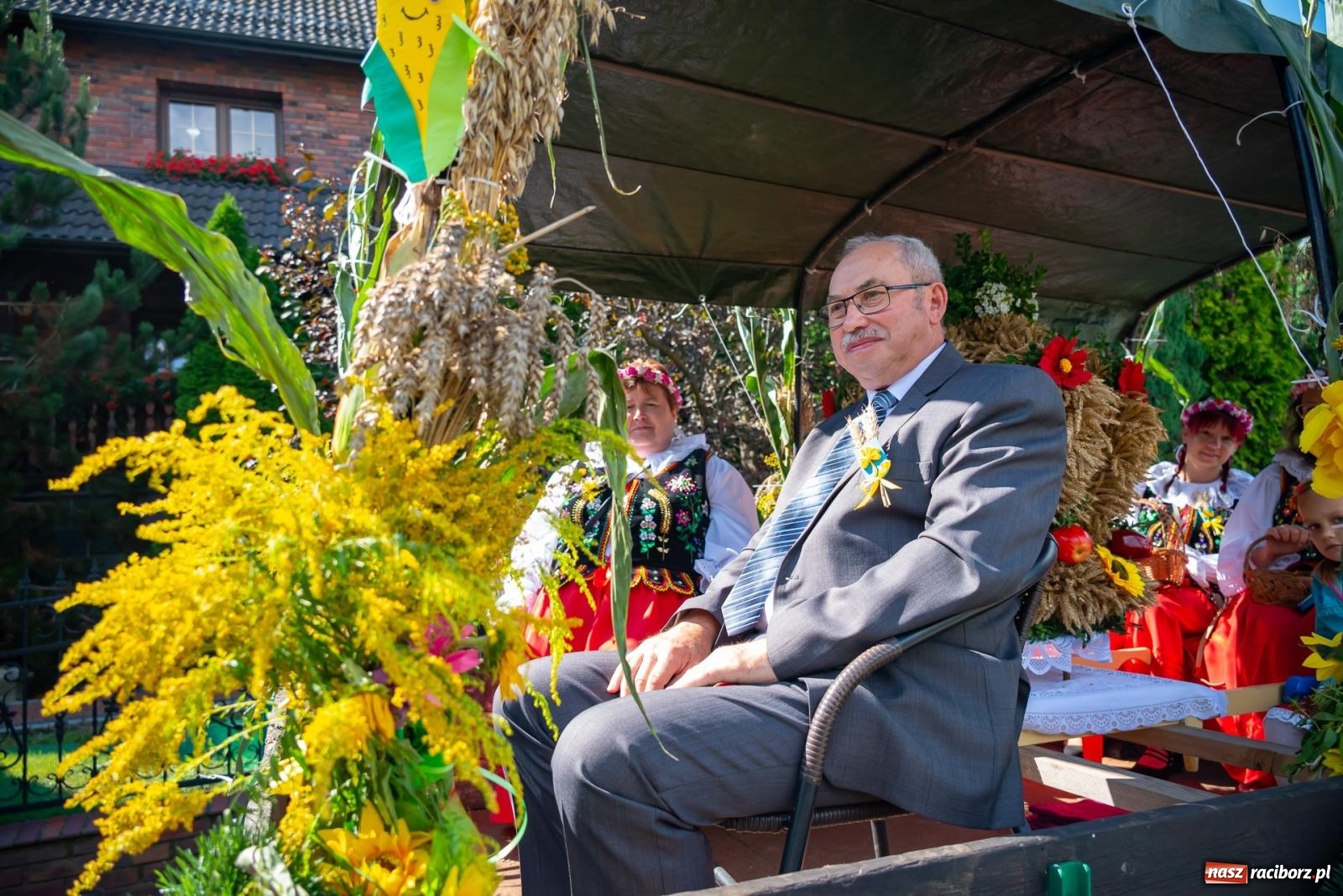 Zdjęcie w galerii na portalu naszraciborz.pl: Z Cyprzanowa do Pietrowic Wielkich. Dożynki gminne 2023 [FOTO i WIDEO] wiadomości z regionu