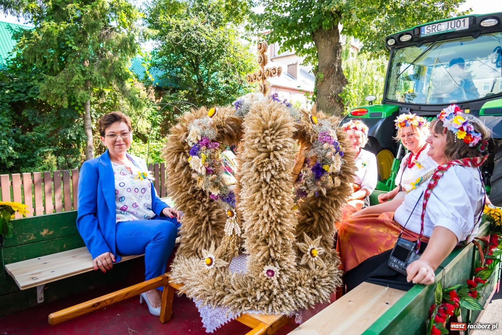 Zdjęcie w galerii na portalu naszraciborz.pl: Z Cyprzanowa do Pietrowic Wielkich. Dożynki gminne 2023 [FOTO i WIDEO] wiadomości z regionu