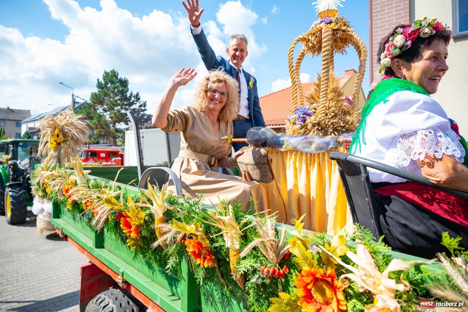 Zdjęcie w galerii na portalu naszraciborz.pl: Z Cyprzanowa do Pietrowic Wielkich. Dożynki gminne 2023 [FOTO i WIDEO] wiadomości z regionu