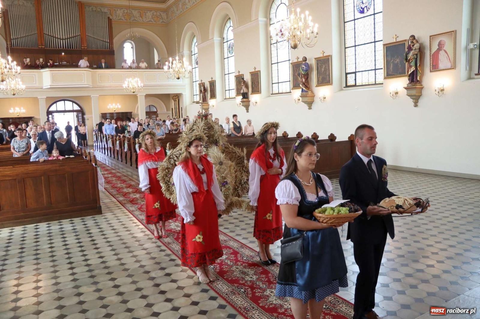 Zdjęcie w galerii na portalu naszraciborz.pl: Błażejowice gospodarzem dożynek w parafii Sławików [FOTO] wiadomości z regionu