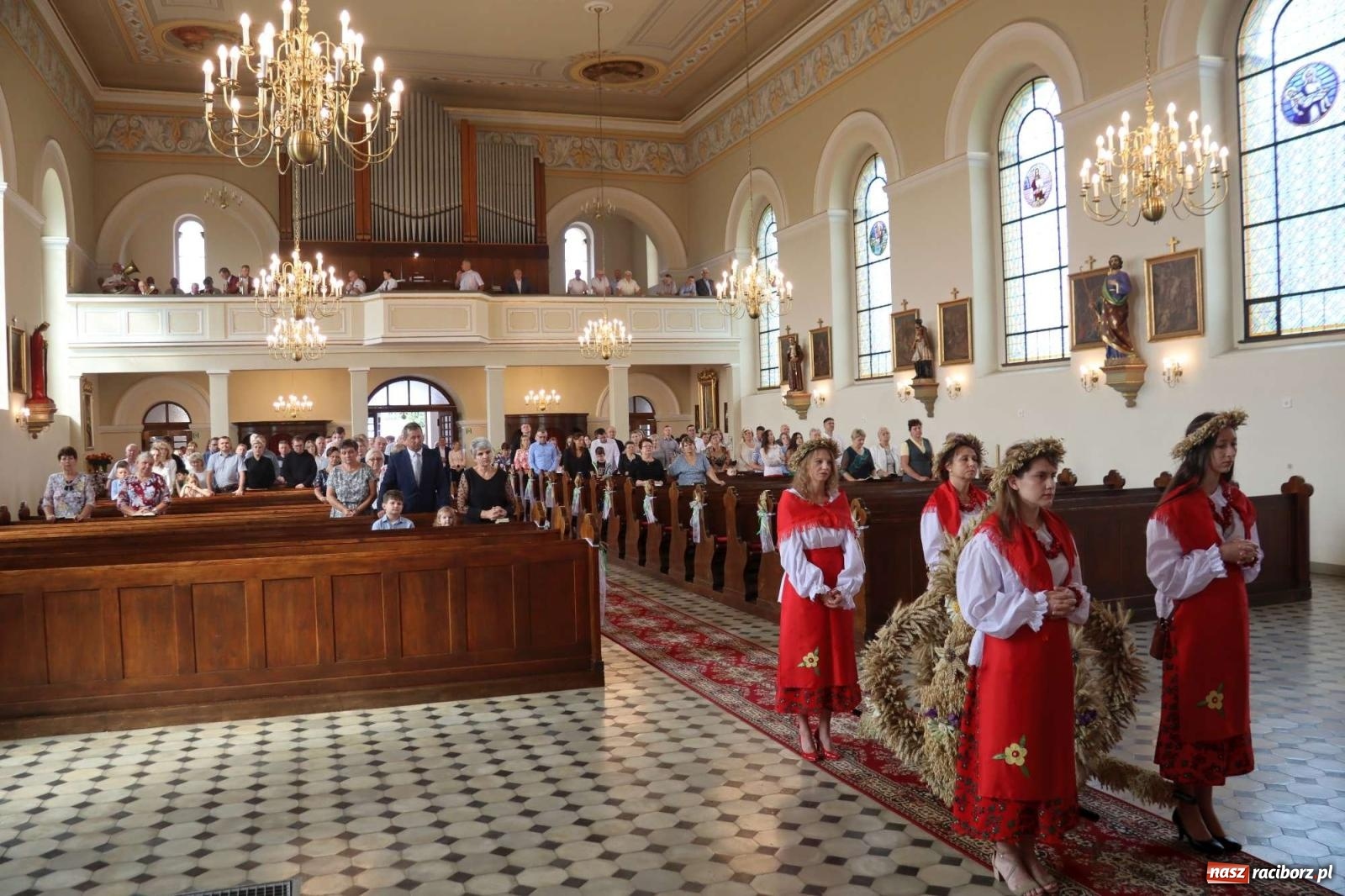 Zdjęcie w galerii na portalu naszraciborz.pl: Błażejowice gospodarzem dożynek w parafii Sławików [FOTO] wiadomości z regionu