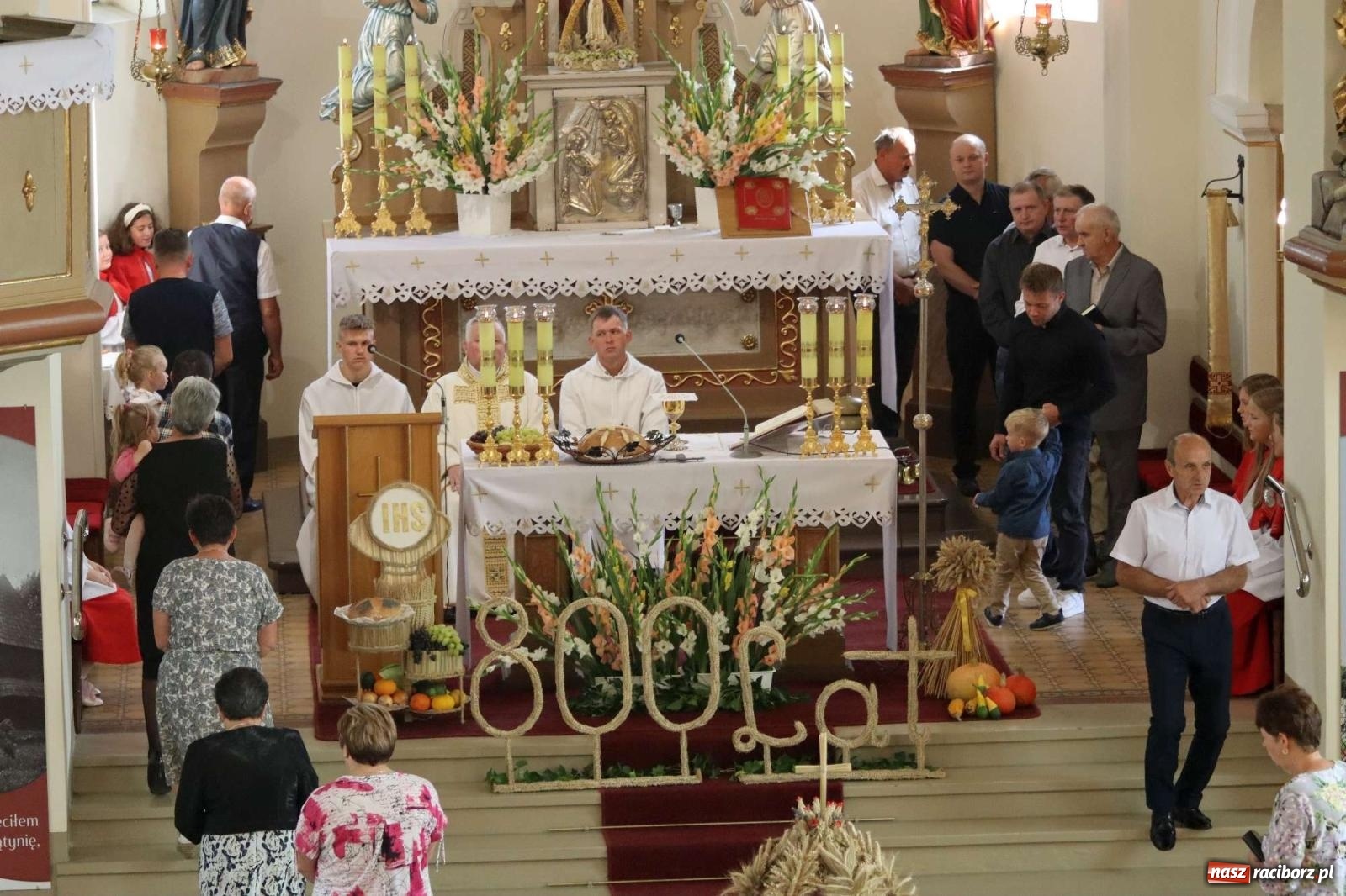 Zdjęcie w galerii na portalu naszraciborz.pl: Błażejowice gospodarzem dożynek w parafii Sławików [FOTO] wiadomości z regionu