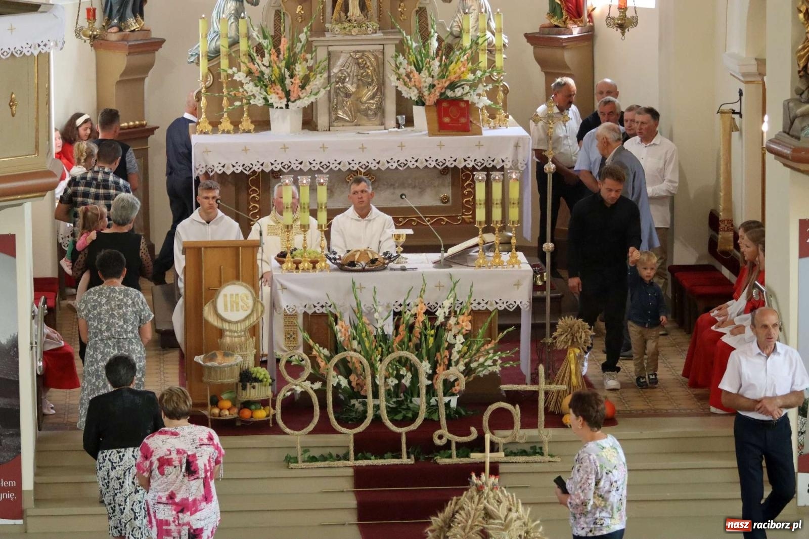 Zdjęcie w galerii na portalu naszraciborz.pl: Błażejowice gospodarzem dożynek w parafii Sławików [FOTO] wiadomości z regionu