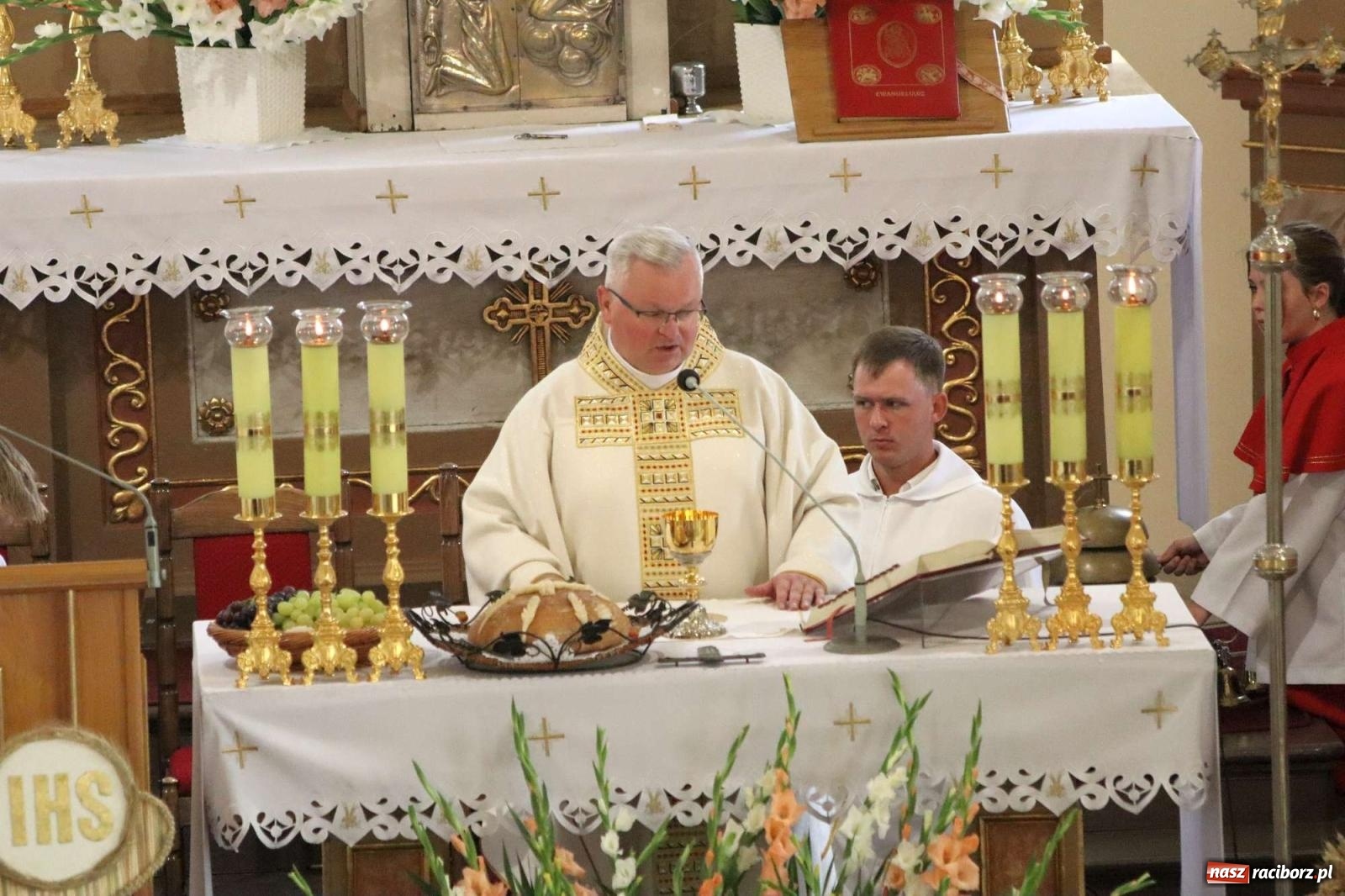 Zdjęcie w galerii na portalu naszraciborz.pl: Błażejowice gospodarzem dożynek w parafii Sławików [FOTO] wiadomości z regionu