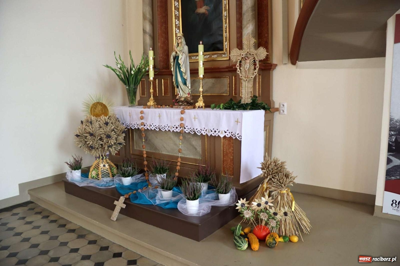 Zdjęcie w galerii na portalu naszraciborz.pl: Błażejowice gospodarzem dożynek w parafii Sławików [FOTO] wiadomości z regionu