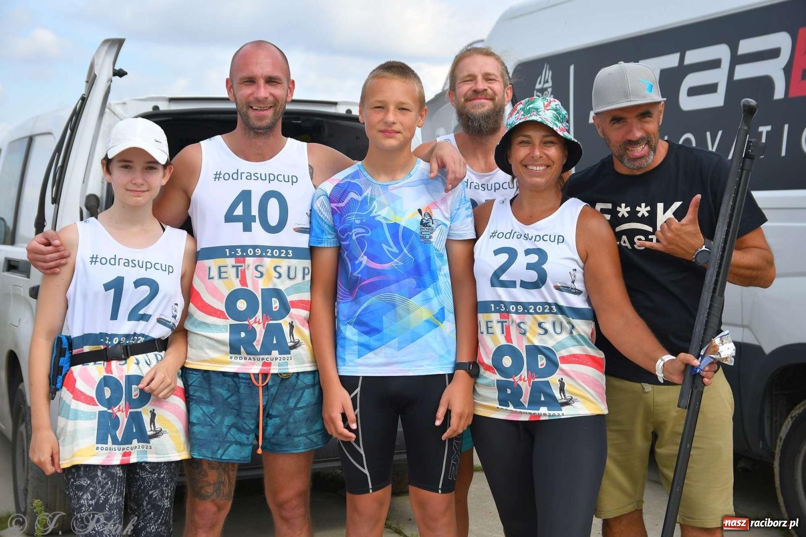 Zdjęcie w galerii na portalu naszraciborz.pl: Śmiałkowie pod zaporą. Najdłuższy dystans Odra Sup Cup 2023 [FOTO i WIDEO] wiadomości z regionu