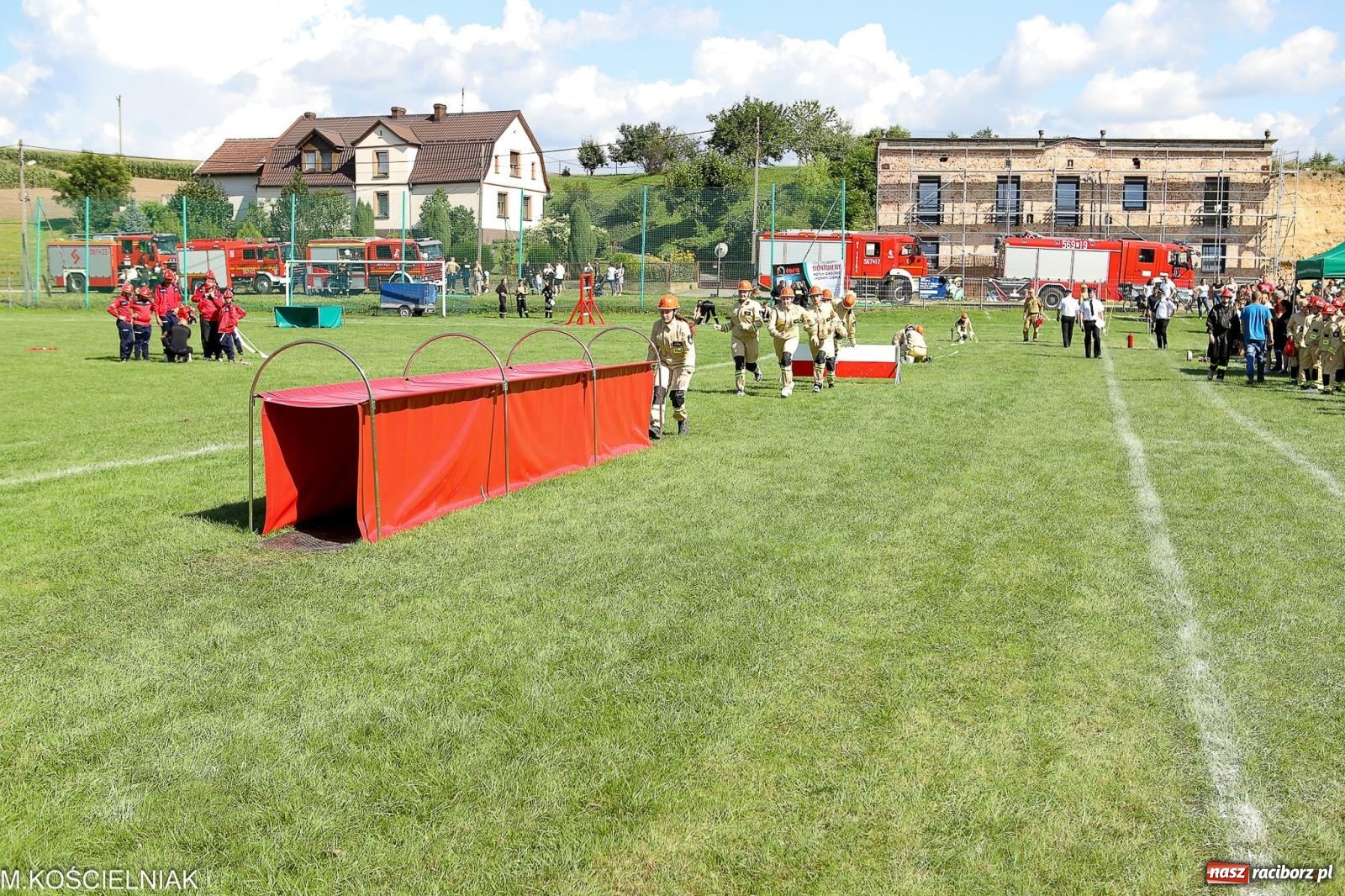 Zdjęcie w galerii na portalu naszraciborz.pl: OSP Brzeźnica wygrywa zawody gminne w Rudniku [FOTO i WIDEO] wiadomości z regionu