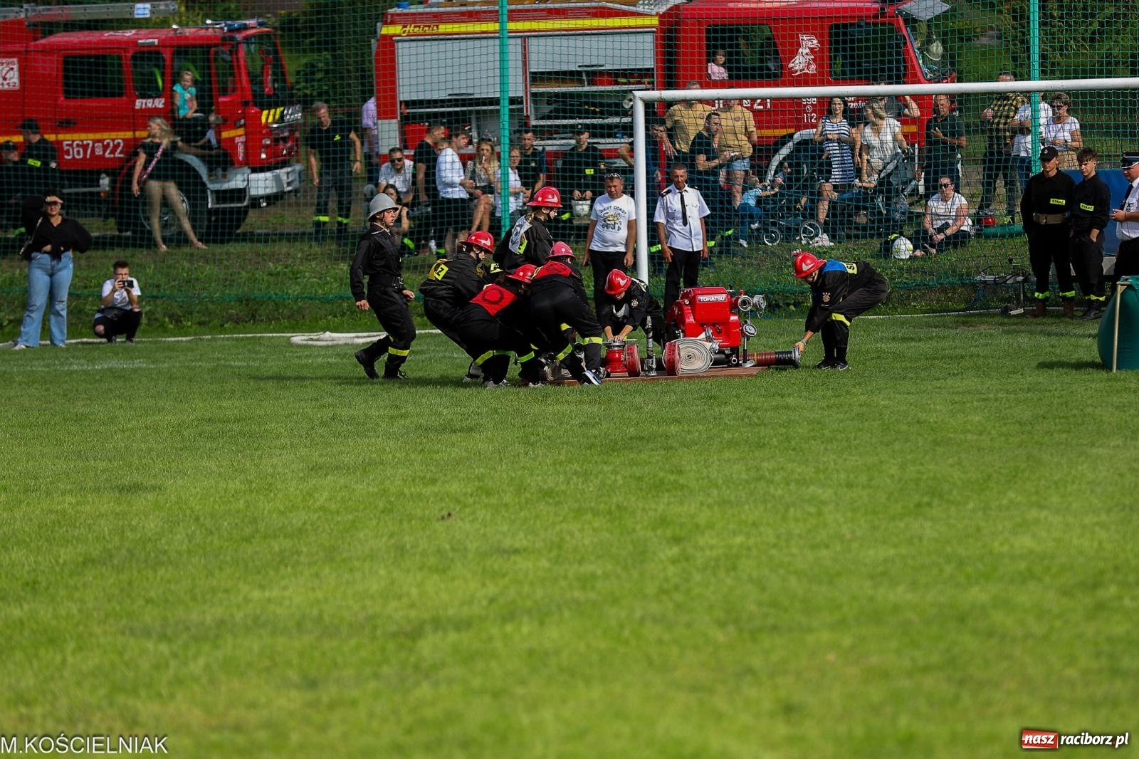 Zdjęcie w galerii na portalu naszraciborz.pl: OSP Brzeźnica wygrywa zawody gminne w Rudniku [FOTO i WIDEO] wiadomości z regionu