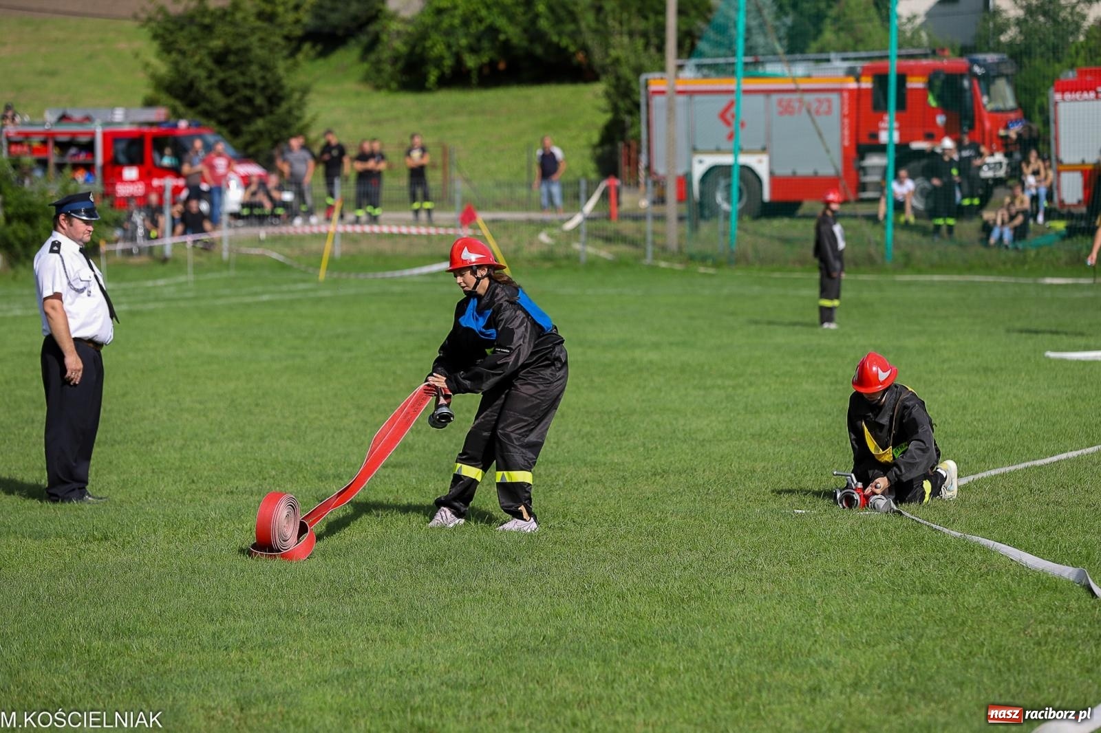 Zdjęcie w galerii na portalu naszraciborz.pl: OSP Brzeźnica wygrywa zawody gminne w Rudniku [FOTO i WIDEO] wiadomości z regionu