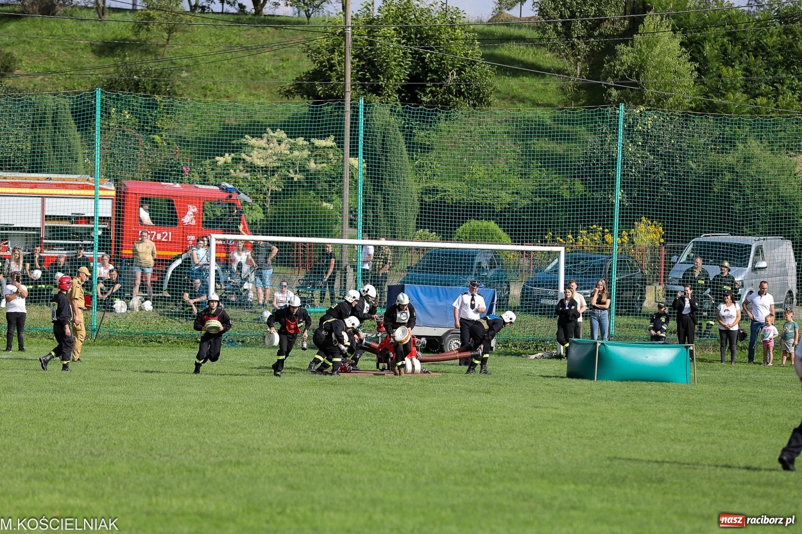 Zdjęcie w galerii na portalu naszraciborz.pl: OSP Brzeźnica wygrywa zawody gminne w Rudniku [FOTO i WIDEO] wiadomości z regionu