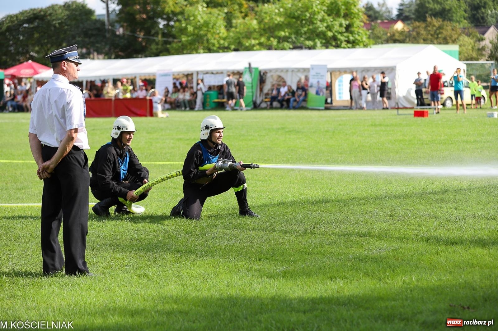 Zdjęcie w galerii na portalu naszraciborz.pl: OSP Brzeźnica wygrywa zawody gminne w Rudniku [FOTO i WIDEO] wiadomości z regionu