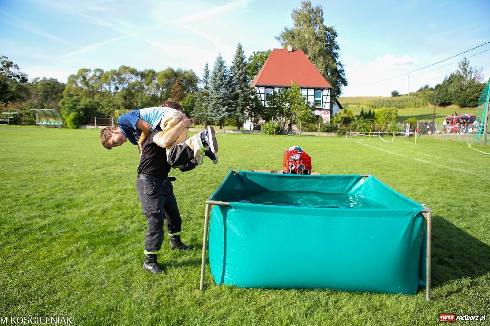 Zdjęcie w galerii na portalu naszraciborz.pl: OSP Brzeźnica wygrywa zawody gminne w Rudniku [FOTO i WIDEO] wiadomości z regionu