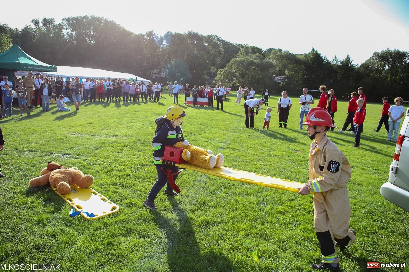 Zdjęcie w galerii na portalu naszraciborz.pl: OSP Brzeźnica wygrywa zawody gminne w Rudniku [FOTO i WIDEO] wiadomości z regionu