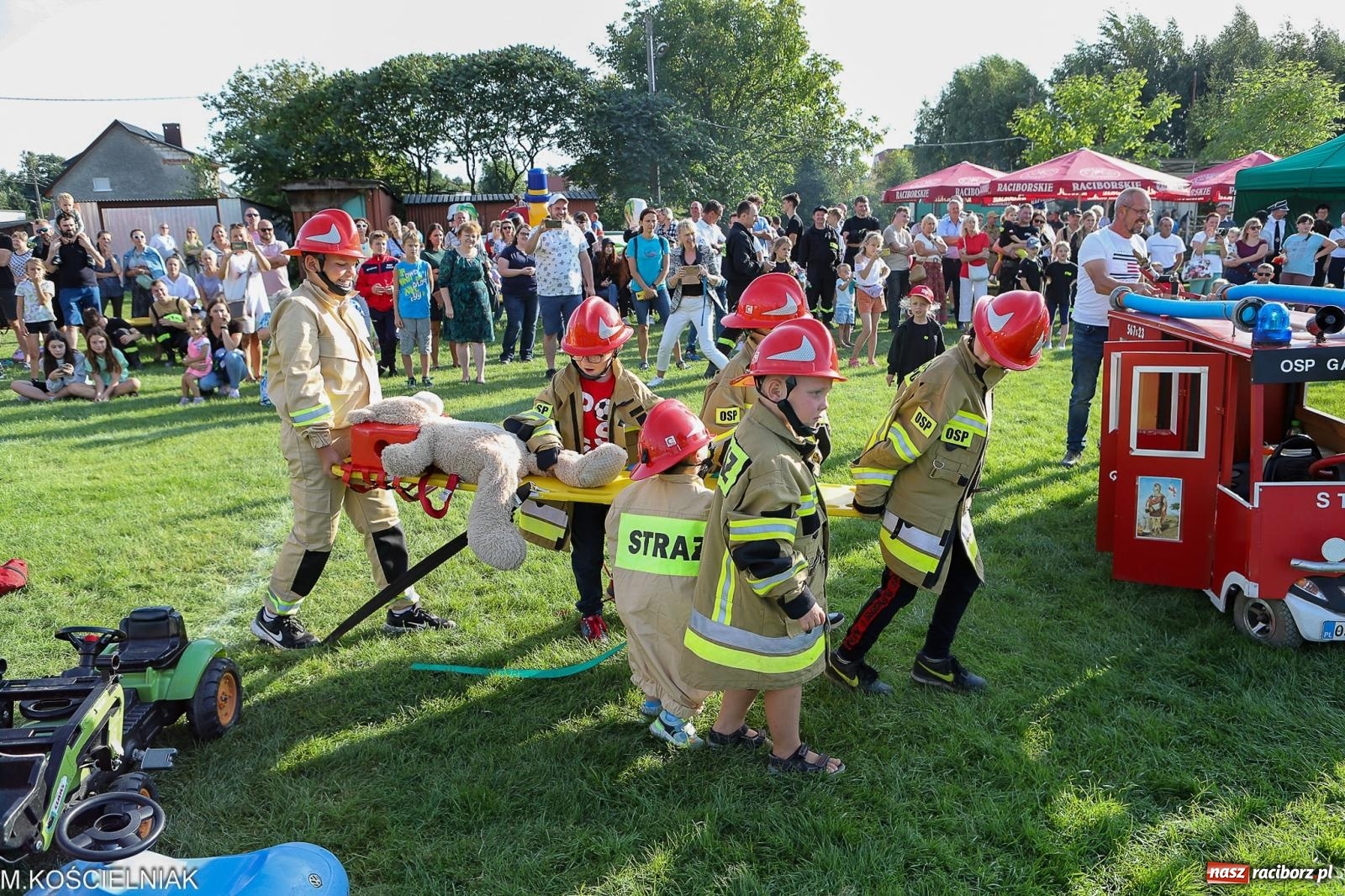 Zdjęcie w galerii na portalu naszraciborz.pl: OSP Brzeźnica wygrywa zawody gminne w Rudniku [FOTO i WIDEO] wiadomości z regionu