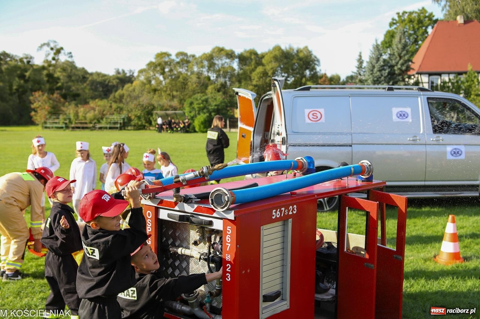 Zdjęcie w galerii na portalu naszraciborz.pl: OSP Brzeźnica wygrywa zawody gminne w Rudniku [FOTO i WIDEO] wiadomości z regionu