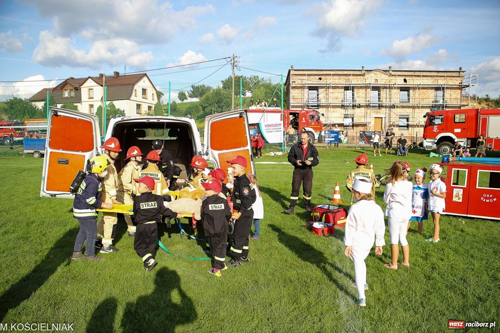 Zdjęcie w galerii na portalu naszraciborz.pl: OSP Brzeźnica wygrywa zawody gminne w Rudniku [FOTO i WIDEO] wiadomości z regionu