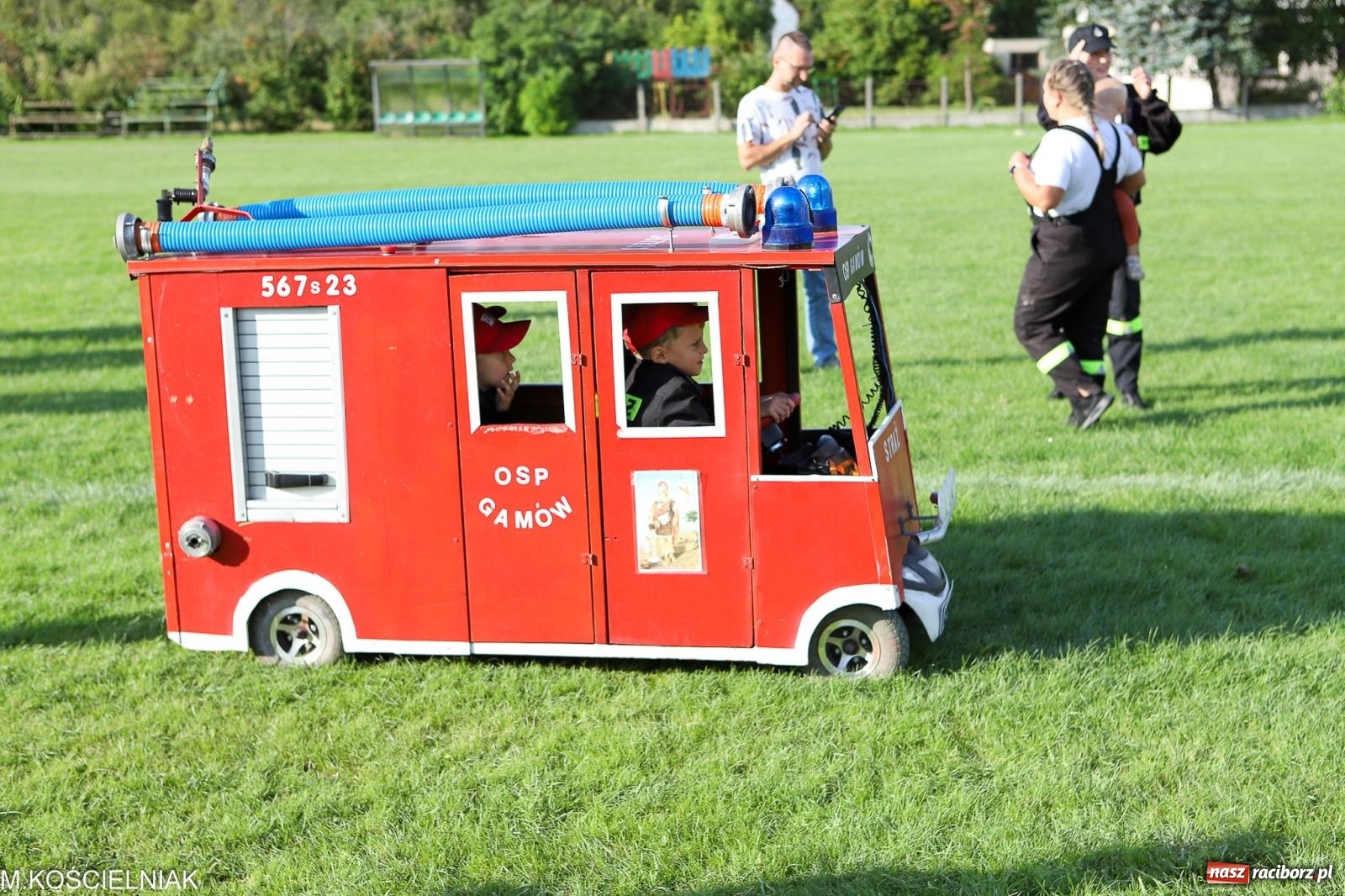 Zdjęcie w galerii na portalu naszraciborz.pl: OSP Brzeźnica wygrywa zawody gminne w Rudniku [FOTO i WIDEO] wiadomości z regionu
