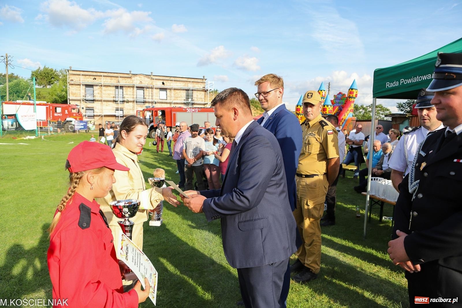 Zdjęcie w galerii na portalu naszraciborz.pl: OSP Brzeźnica wygrywa zawody gminne w Rudniku [FOTO i WIDEO] wiadomości z regionu
