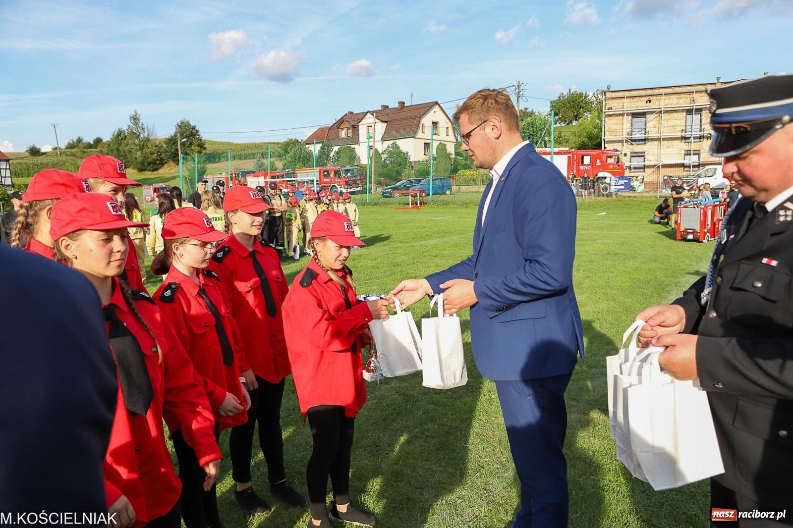 Zdjęcie w galerii na portalu naszraciborz.pl: OSP Brzeźnica wygrywa zawody gminne w Rudniku [FOTO i WIDEO] wiadomości z regionu