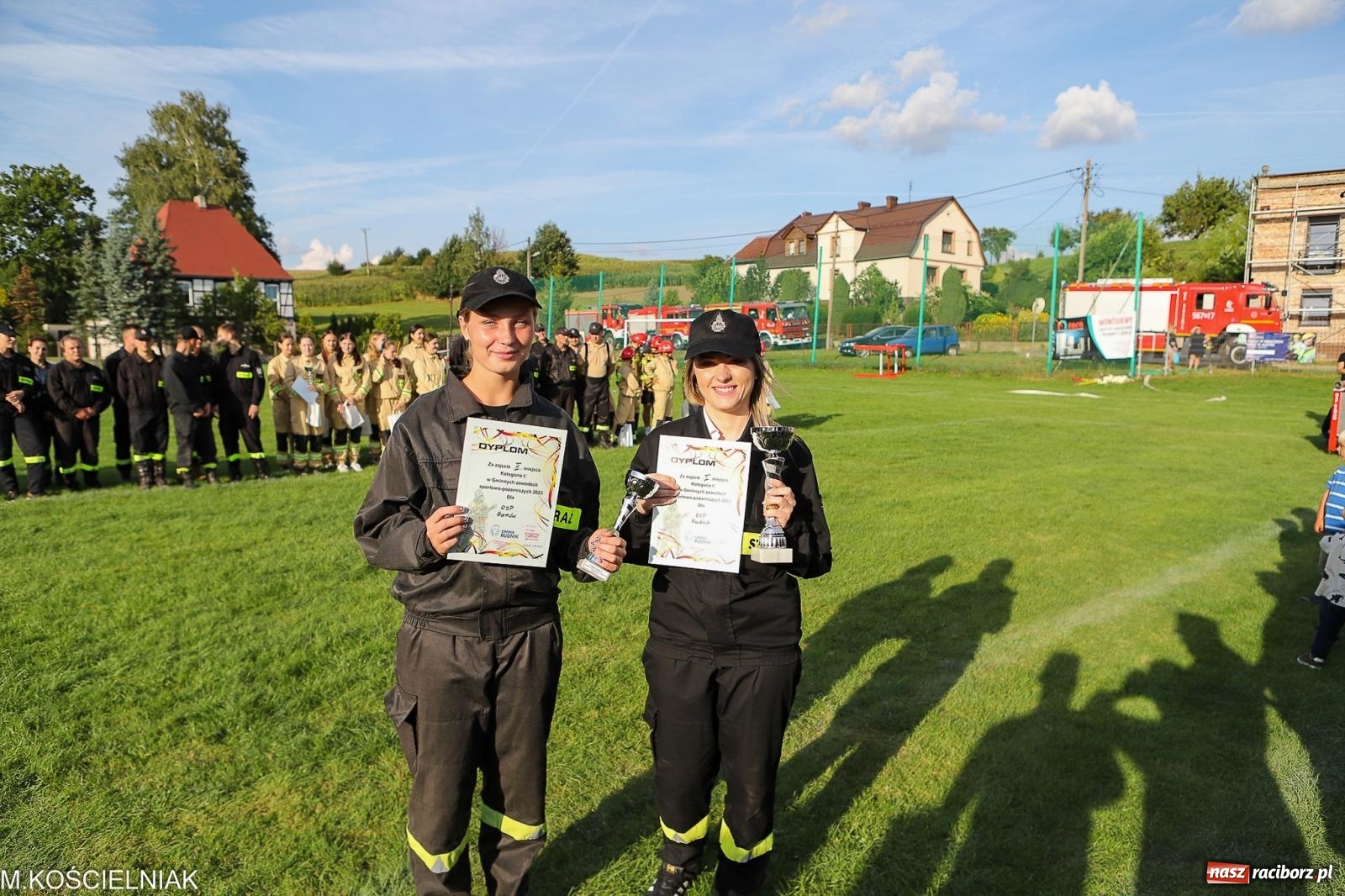 Zdjęcie w galerii na portalu naszraciborz.pl: OSP Brzeźnica wygrywa zawody gminne w Rudniku [FOTO i WIDEO] wiadomości z regionu