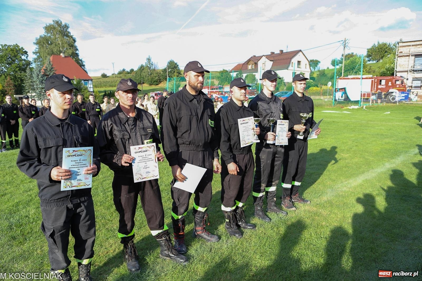 Zdjęcie w galerii na portalu naszraciborz.pl: OSP Brzeźnica wygrywa zawody gminne w Rudniku [FOTO i WIDEO] wiadomości z regionu