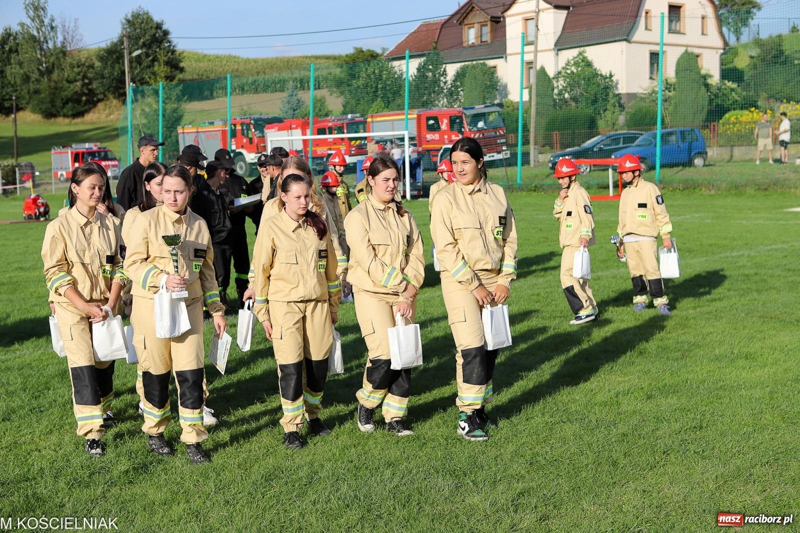 Zdjęcie w galerii na portalu naszraciborz.pl: OSP Brzeźnica wygrywa zawody gminne w Rudniku [FOTO i WIDEO] wiadomości z regionu