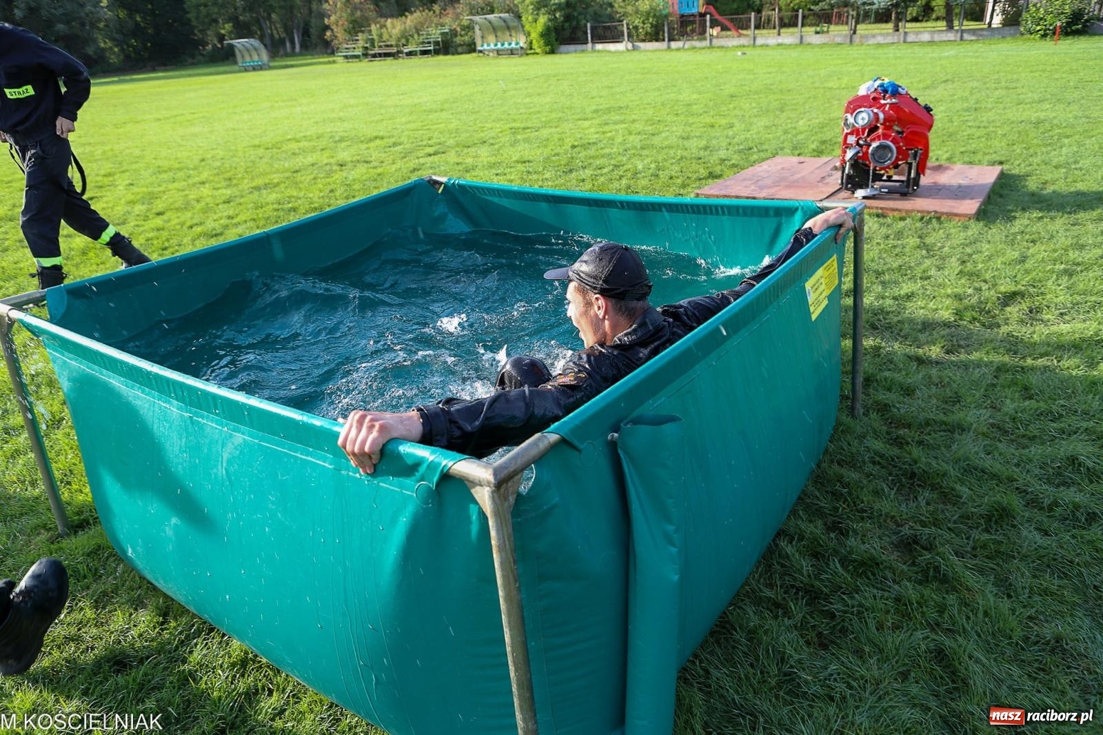 Zdjęcie w galerii na portalu naszraciborz.pl: OSP Brzeźnica wygrywa zawody gminne w Rudniku [FOTO i WIDEO] wiadomości z regionu