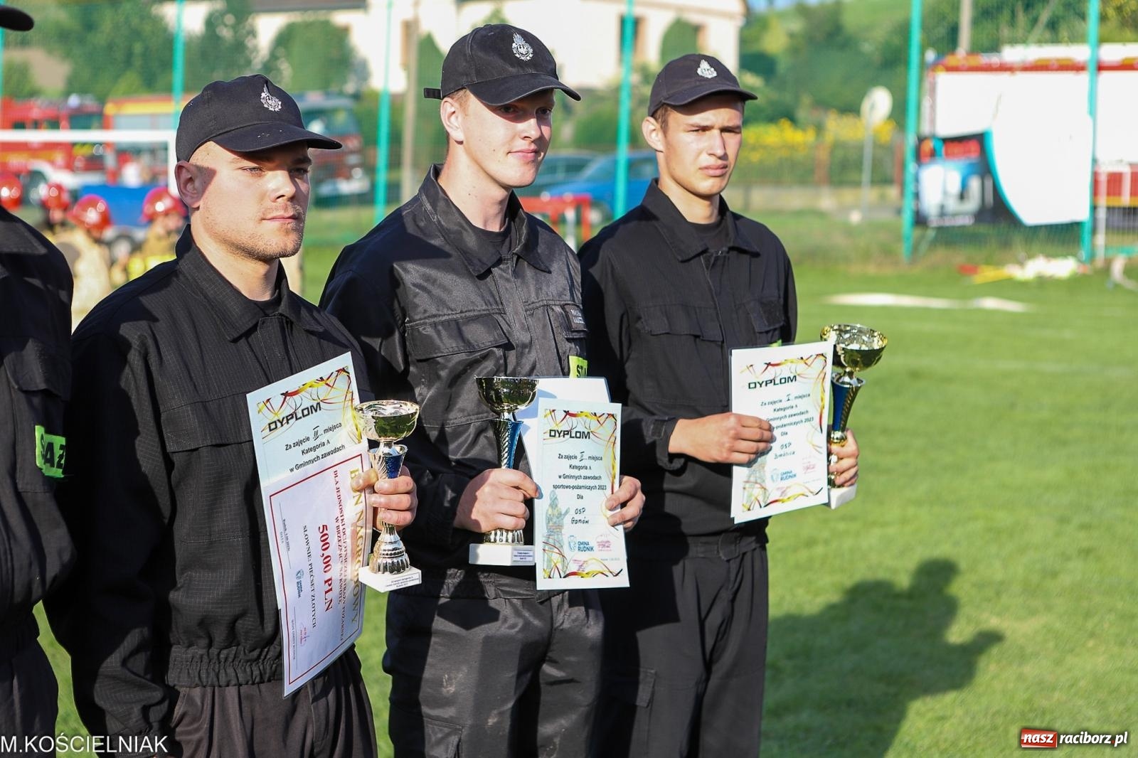 Zdjęcie w galerii na portalu naszraciborz.pl: OSP Brzeźnica wygrywa zawody gminne w Rudniku [FOTO i WIDEO] wiadomości z regionu